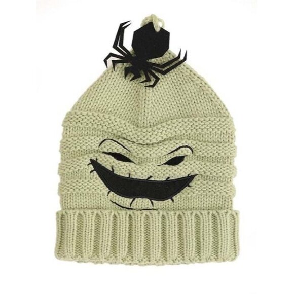 Hat New Oogie Boogie Ghost Adult Beanie Winter Nightmare Before Christmas Movie - Picture 1 of 4